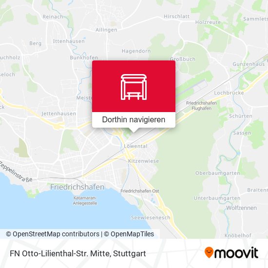 FN Otto-Lilienthal-Str. Mitte Karte