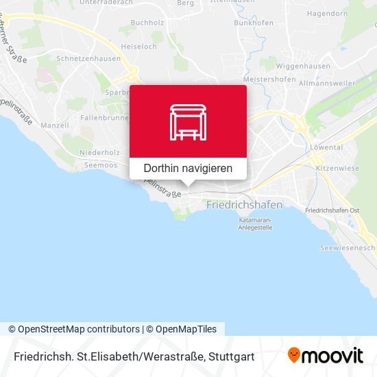 Friedrichsh. St.Elisabeth / Werastraße Karte