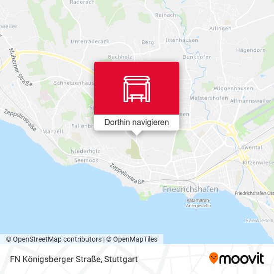 FN Königsberger Straße Karte