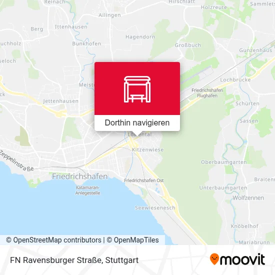 FN Ravensburger Straße Karte