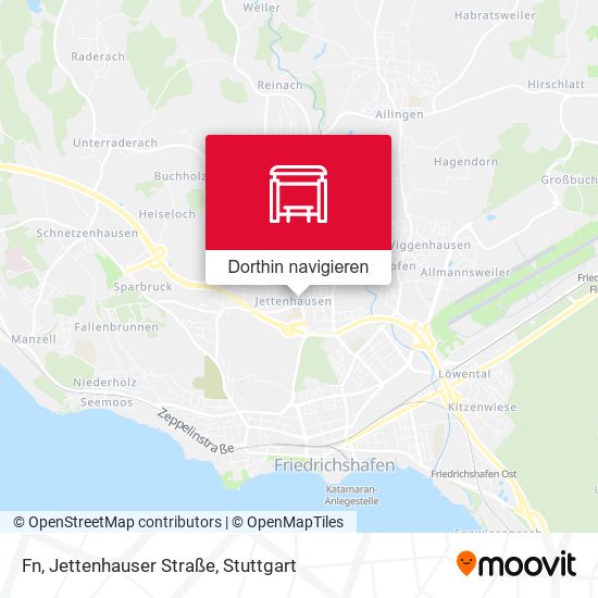 Fn, Jettenhauser Straße Karte