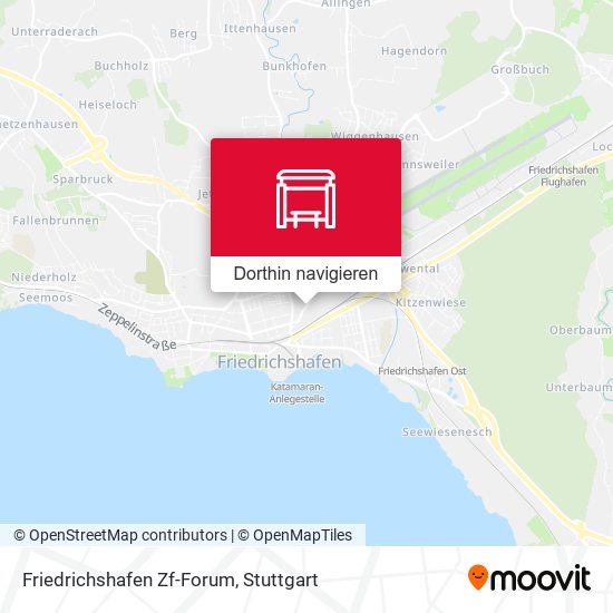 Friedrichshafen Zf-Forum Karte