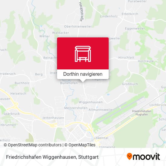 Friedrichshafen Wiggenhausen Karte