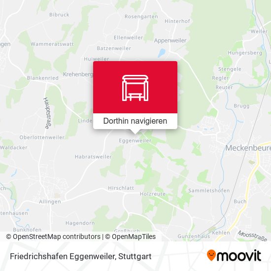 Friedrichshafen Eggenweiler Karte