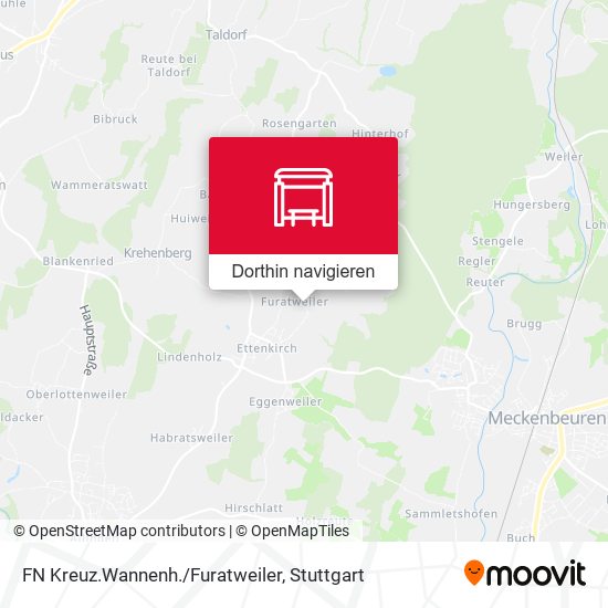FN Kreuz.Wannenh./Furatweiler Karte