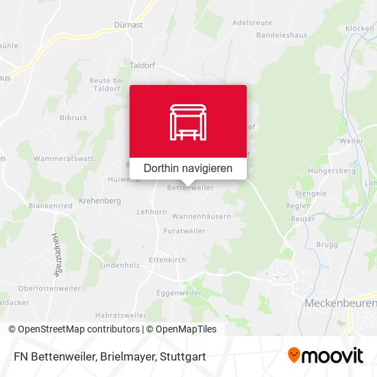 FN Bettenweiler, Brielmayer Karte