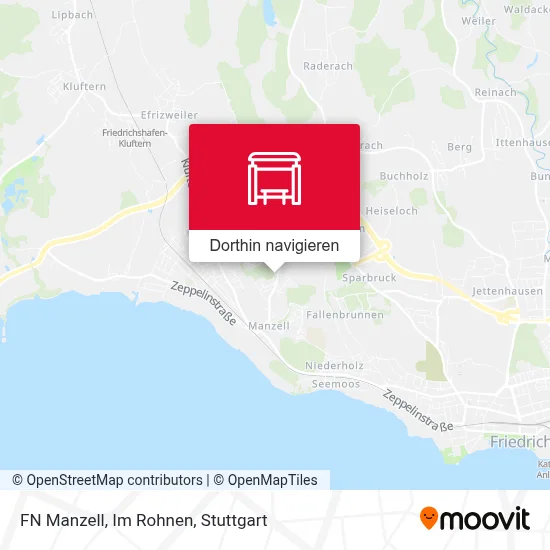 FN Manzell, Im Rohnen Karte