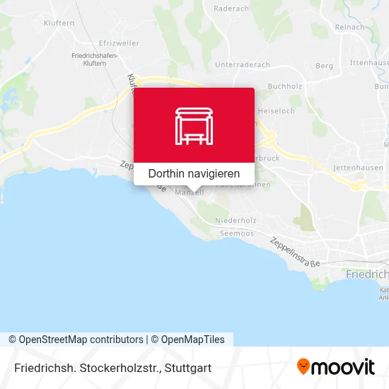 Friedrichsh. Stockerholzstr. Karte