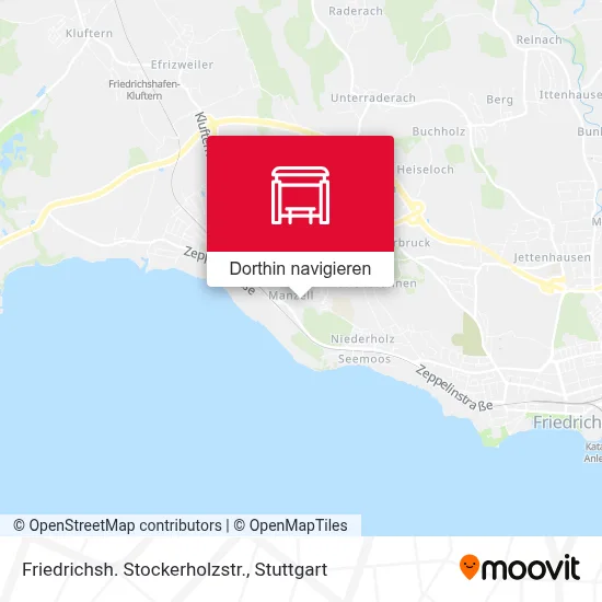 Friedrichsh. Stockerholzstr. Karte