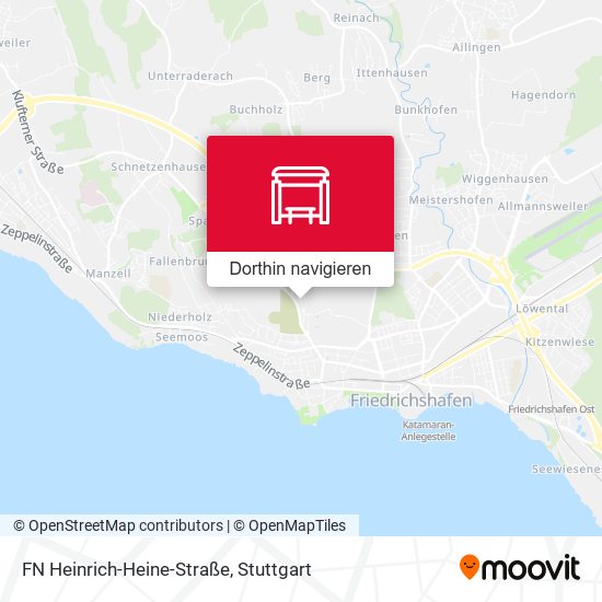 FN Heinrich-Heine-Straße Karte