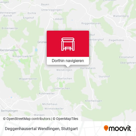 Deggenhausertal Wendlingen Karte