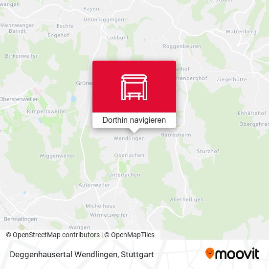 Deggenhausertal Wendlingen Karte