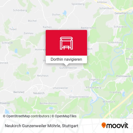Neukirch Gunzenweiler Möhrle Karte