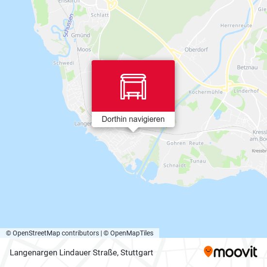 Langenargen Lindauer Straße Karte