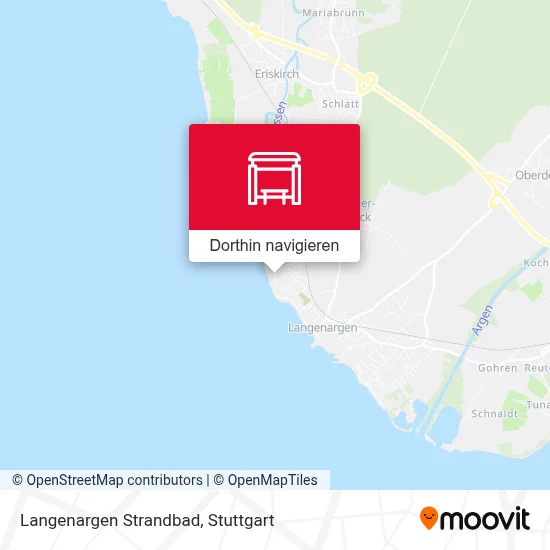 Langenargen Strandbad Karte