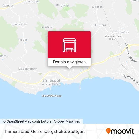 Immenstaad, Gehrenbergstraße Karte