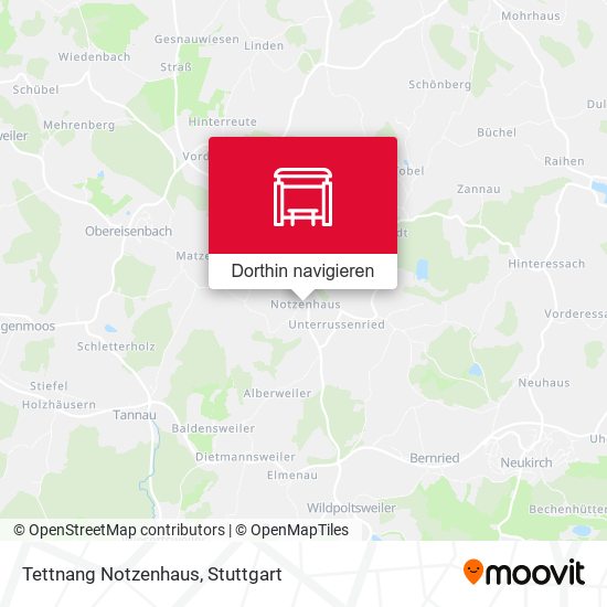 Tettnang Notzenhaus Karte