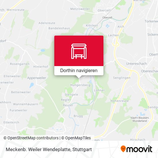 Meckenb. Weiler Wendeplatte Karte