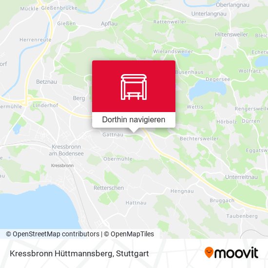 Kressbronn Hüttmannsberg Karte