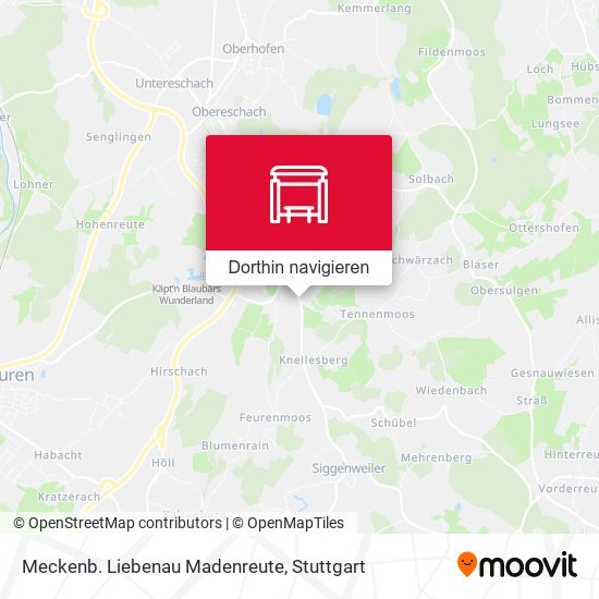 Meckenb. Liebenau Madenreute Karte