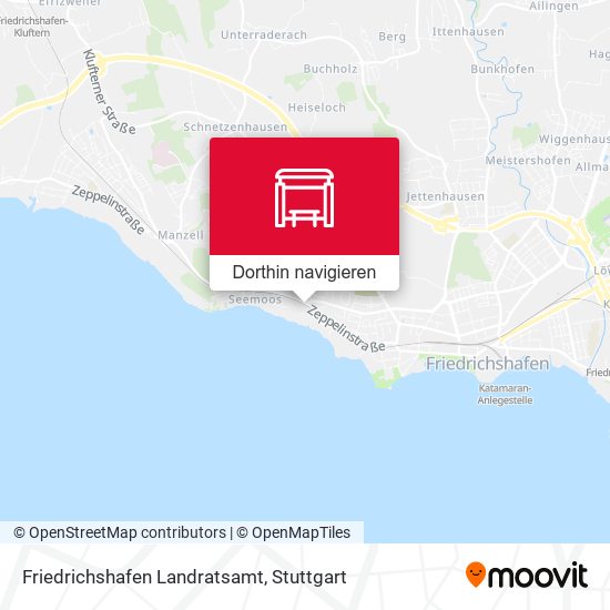 Friedrichshafen Landratsamt Karte