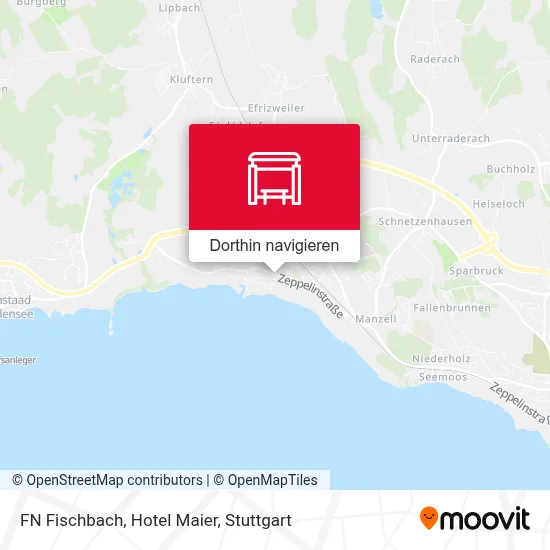 FN Fischbach, Hotel Maier Karte