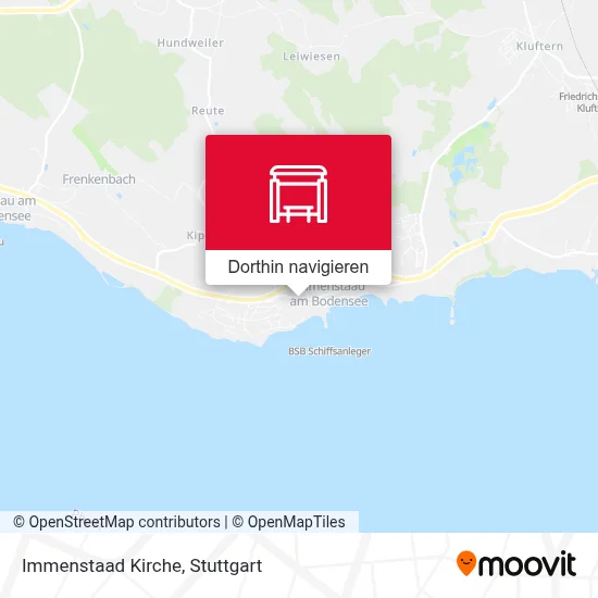 Immenstaad Kirche Karte