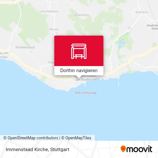 Immenstaad Kirche Karte