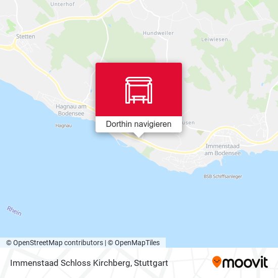 Immenstaad Schloss Kirchberg Karte