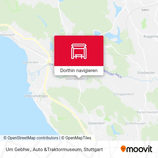 Um Gebhw., Auto &Traktormuseum Karte