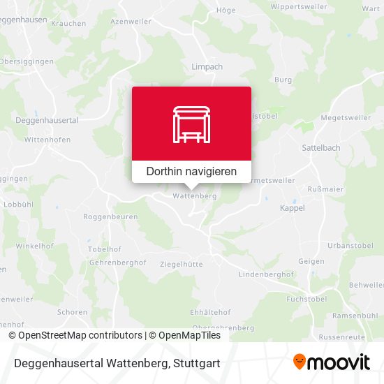 Deggenhausertal Wattenberg Karte