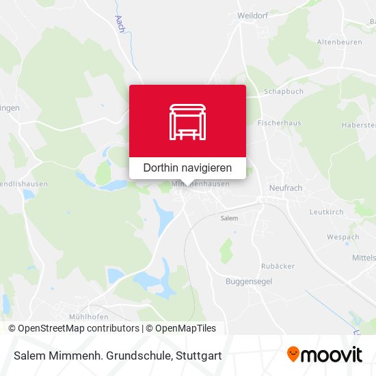 Salem Mimmenh. Grundschule Karte