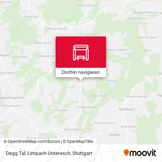 Degg.Tal, Limpach Unteresch Karte