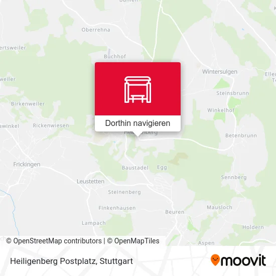 Heiligenberg Postplatz Karte