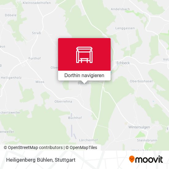 Heiligenberg Bühlen Karte