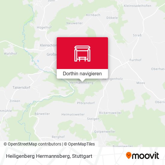 Heiligenberg Hermannsberg Karte