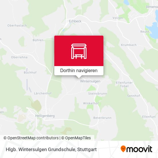 Hlgb. Wintersulgen Grundschule Karte