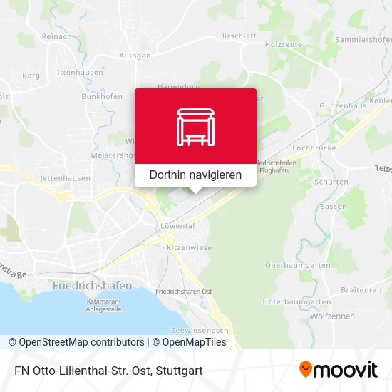 FN Otto-Lilienthal-Str. Ost Karte