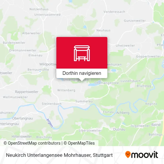 Neukirch Unterlangensee Mohrhauser Karte
