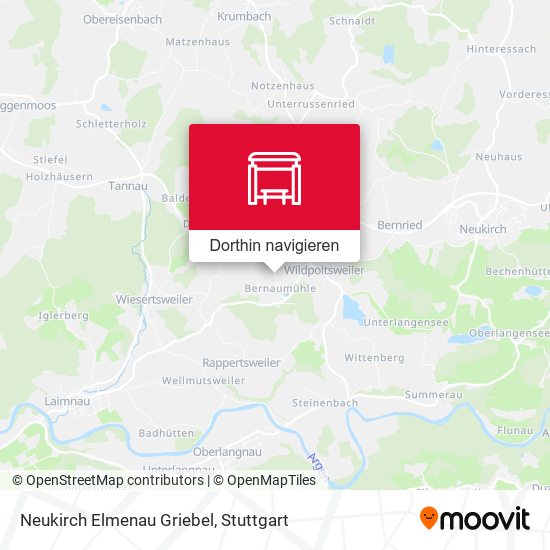 Neukirch Elmenau Griebel Karte