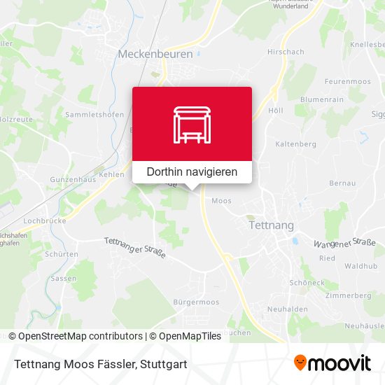 Tettnang Moos Fässler Karte