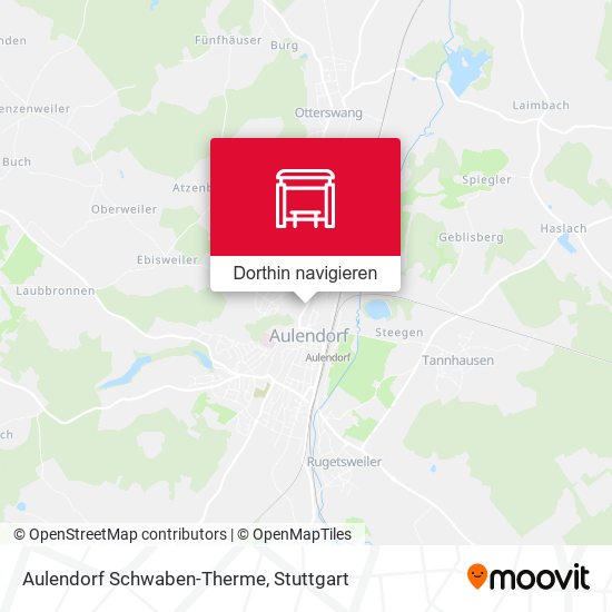 Aulendorf Schwaben-Therme Karte