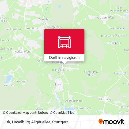 Ltk, Haselburg Allgäuallee Karte