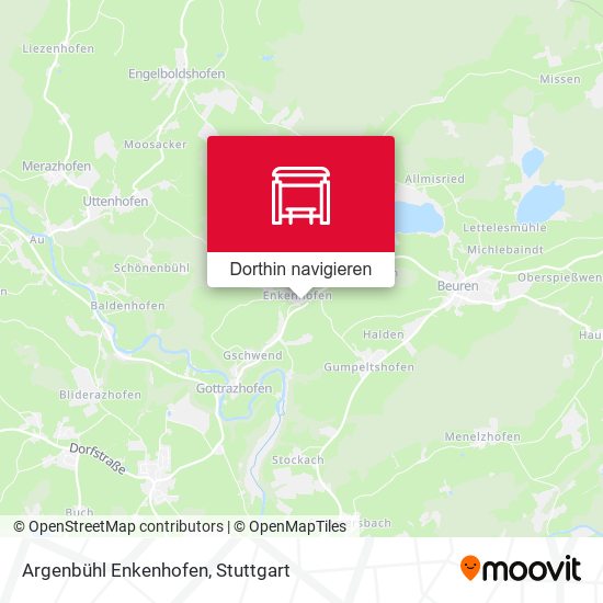 Argenbühl Enkenhofen Karte