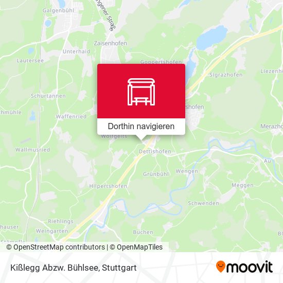 Kißlegg Abzw. Bühlsee Karte