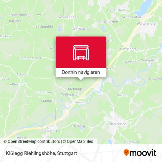 Kißlegg Riehlingshöhe Karte