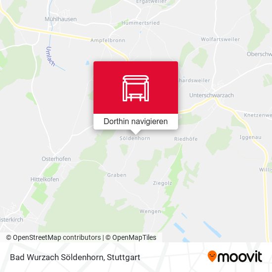 Bad Wurzach Söldenhorn Karte