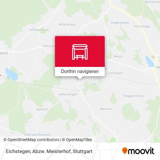 Eichstegen, Abzw. Meisterhof Karte