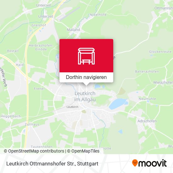 Leutkirch Ottmannshofer Str. Karte