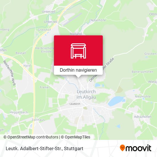 Leutk. Adalbert-Stifter-Str. Karte